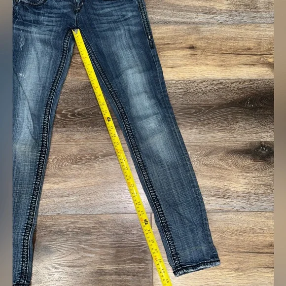 Rock Revival Amy Skinny Jeans with Size 26 💎LIKE NEW! - Picture 12 of 16